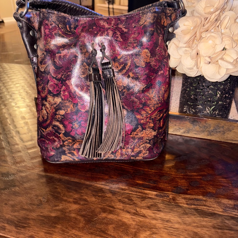 Patricia Nash  Floral Women's Bag with Tassels